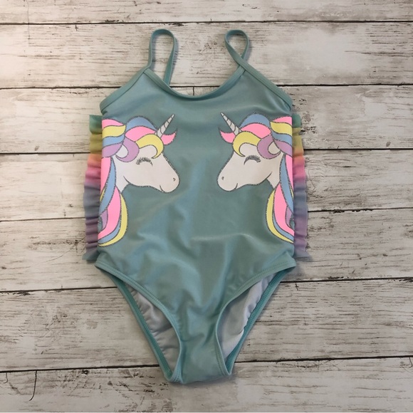 BUNDLE of 2 Girls Swimsuit Size 4T Skechers/The Childrens Place - Picture 9 of 12